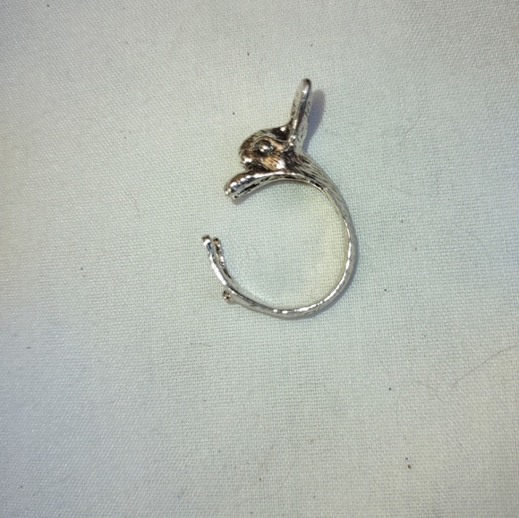Bunny Rabbit Ring Fashion Jewelry Unique Funky Gift Animal Lover Casual - Picture 4 of 8